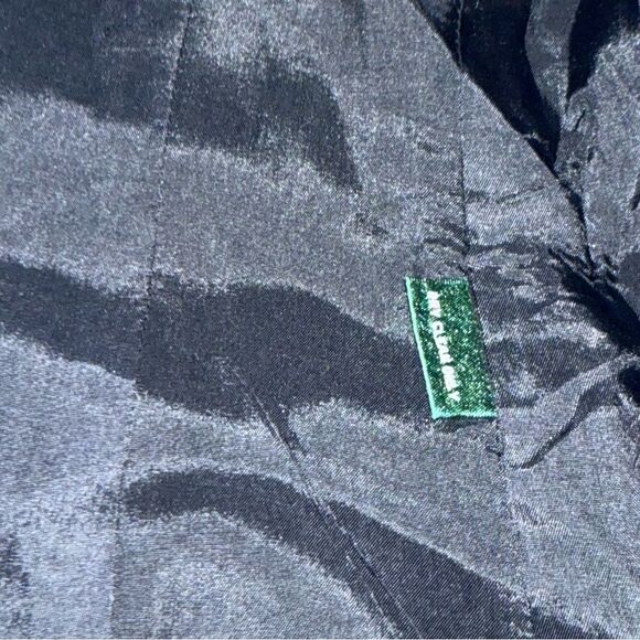 Lauren Ralph Lauren Black 100% Linen Blazer Peplum- Size 2 - Picture 9 of 9